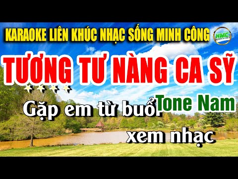 Karaoke Liên Khúc Nhạc Sống RUMBA HẢI NGOẠI Tone Nam Toàn Bài Hay Dễ Hát | TƯƠNG TƯ NÀNG CA SỸ