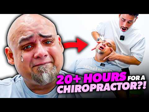 **DROVE 20 HOURS** FOR A 'MIRACLE' BACK CRACK!? 😭😱 | Asmr Chiropractic Pain Relief Vlog | Dr Liu