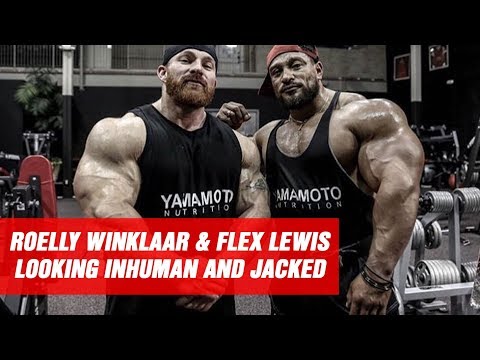 Road To Olympia 2018: Roelly Winklaar And Flex Lewis Are Looking Inhuman  And Jacked – Fitness Volt