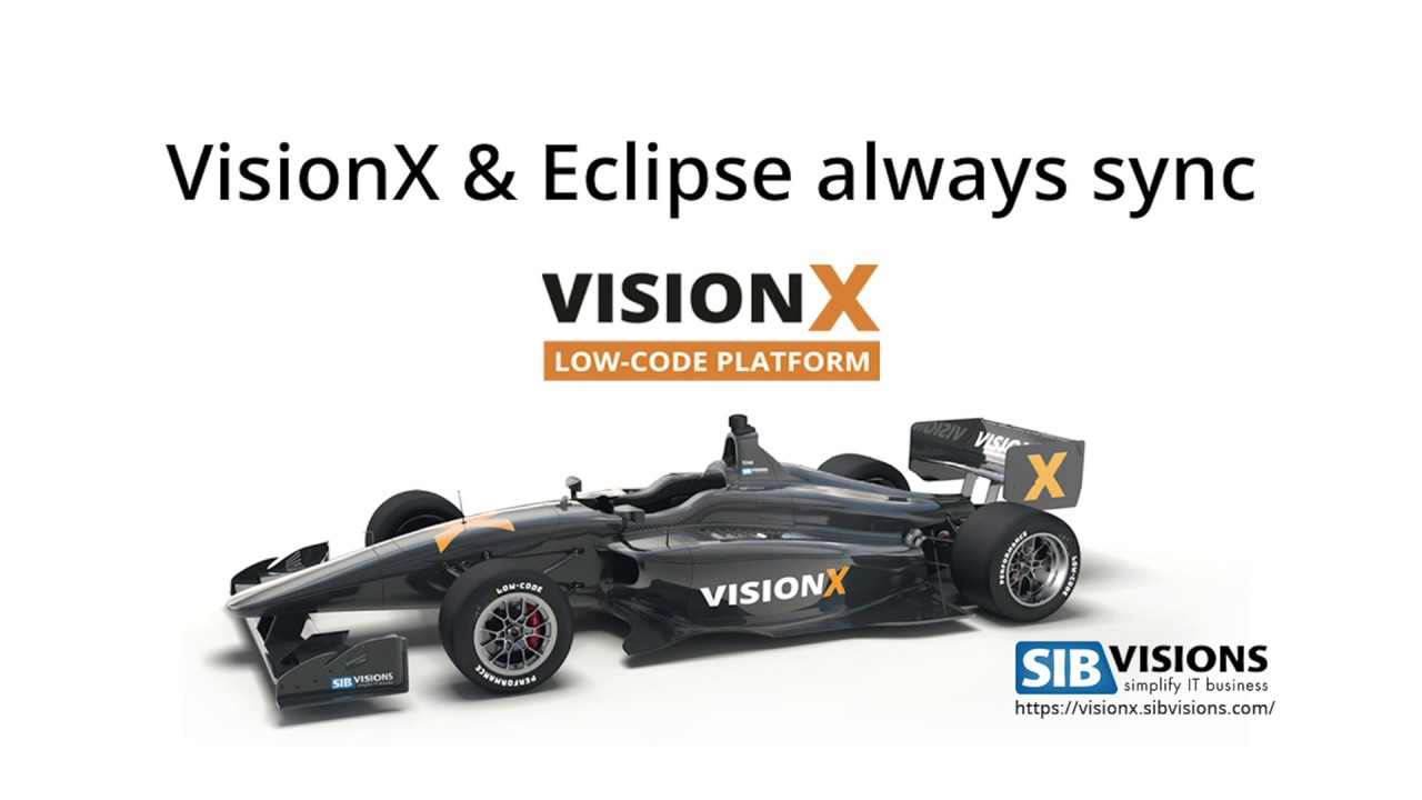 VisionX & Eclipse always sync