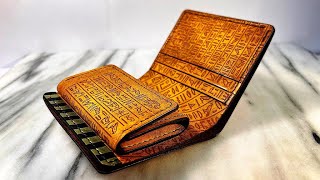 Making an Ancient Egyptian Style Wallet/ Pattern No.94