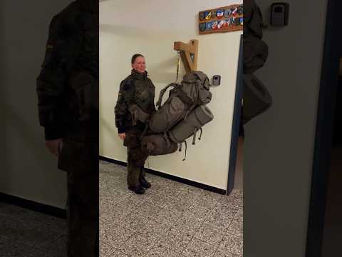 BIWAK 4 Tage, die Sachen sind gepackt 🫡🇩🇪 #bundeswehr #army #soldaten #deutschland