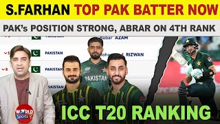 T20I Rankings: No point for PAK Despite Win | Sahibzada Farhan Top Batter | Abrar Jumps to 4th