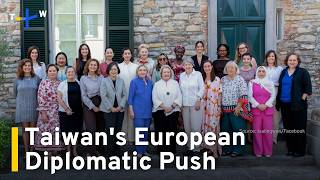 YouTube video thumbnail: Taiwan Steps up European Outreach With High-Level Visits to Poland and Italy