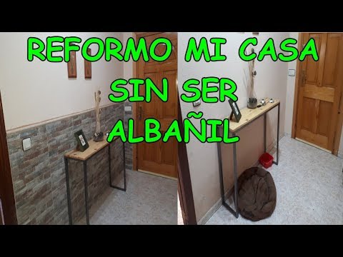 Como Poner Azulejos Sin Saber | Alicatar Pared | Reformar Entrada ⛏⛏⛏