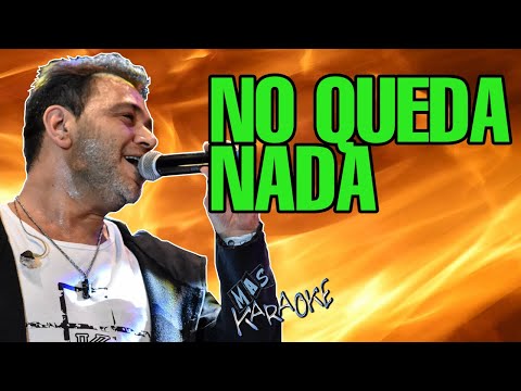 😎 NO QUEDA NADA 🟢 La Barra 🎤 MAS KARAOKE #cuarteto