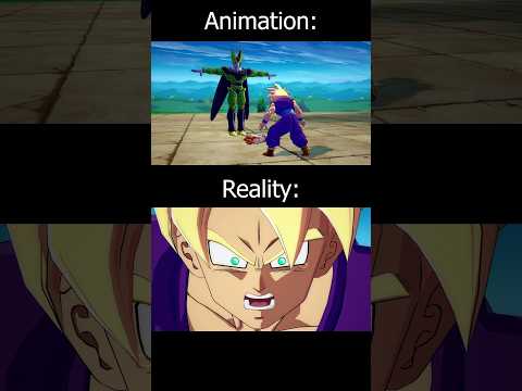 Animation vs. Reality | Gohan vs Cell