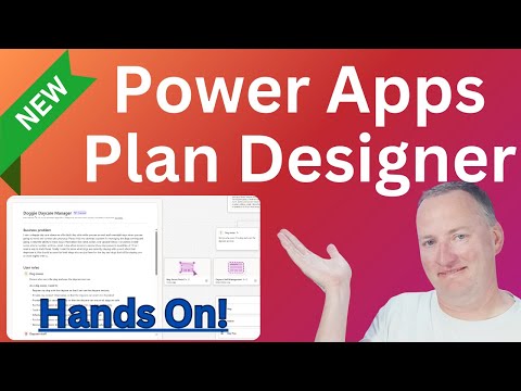 Power Apps Plan Designer First Look after Microsoft Ignite