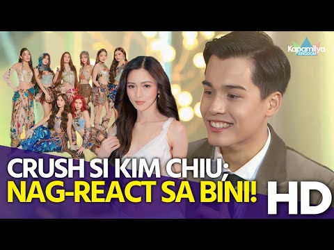 Anak ni Mikee Cojuanco na si Robbi Jaworski, nag-react sa BINI; inaming crush si Kim Chiu