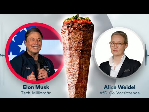 Musk und Weidel reden über Döner 🍖 #satire