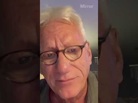 James Woods breaks down after losing home to Los Angeles wildfires #themirror #worldnews #shorts