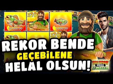 SLOT OYUNLARI💥BIG BASS BONANZA 3 REELER DÜNYA REKORU KAZANÇ!! #slot #slotoyunları #casino