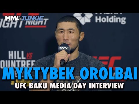 Myktybek Orolbai on 'mission' to bring UFC title to Kyrgyzstan | UFC Baku