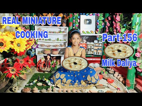 Miniature Milk Daliya/ Miniature Milk Daliya Recipe/Milk Daliya/Milk Daliya Recipe In Bengali