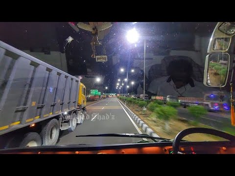 Volvo 9600 Extreme Cruising with Sharp cutting overtakes😍Driver reflexing with skills💥#volvo#youtube