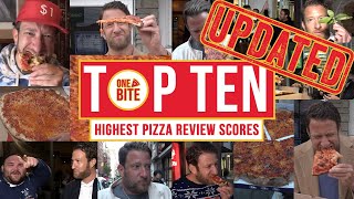 Dave Portnoy's UPDATED Top 10 Highest One Bite Pizza Review Scores EVER