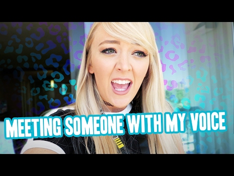 MEETING SOMEONE WITH MY VOICE