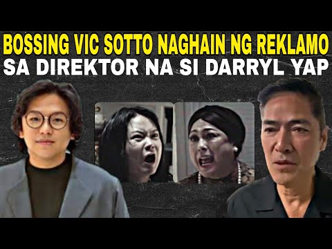 BOSSING VIC SOTTO NAGHAIN NG REKLAMO SA DIREKTOR NA SI DARRYL YAP KAUGNAY SA TEASER NG PEPSI PALOMA