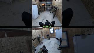 He’s Hiding Something In His Hands? #airsoft #military #shorts