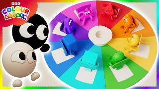 Ruedas de colores para el regreso a clases | Compilación para aprender los colores | Colourblocks