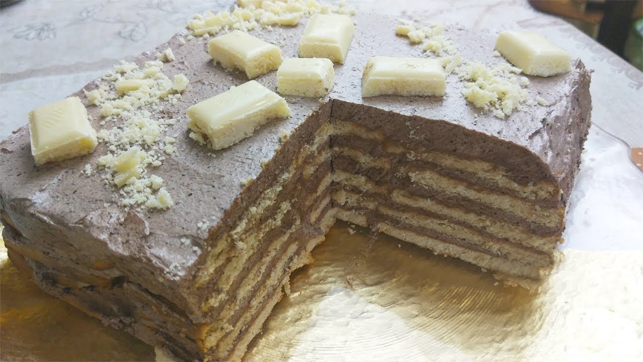 Потрясающий Торт Без Выпечки. Бесподобно Вкусный. Торт На Скорую Руку.