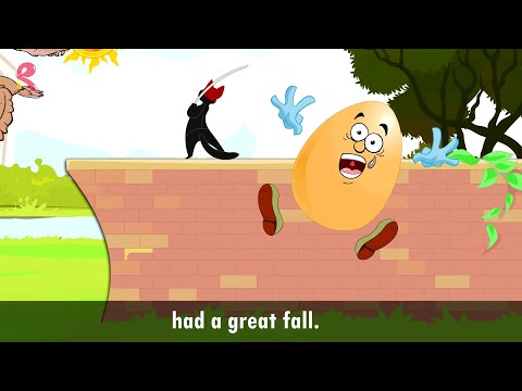 Humpty Dumpty sat on a wall | Classic Nursery Rhyme for Kids