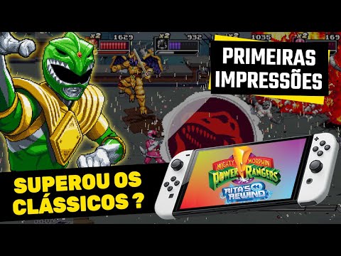 Power Rangers Rita's Rewind SUPEROU os jogos clássicos? PRIMEIRAS IMPRESSÕES