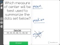 Measures of Center and Outliers