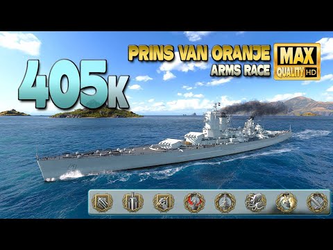 Prins van Oranje   quot Brother in Arms quot  on map Hotspot   World of Warships