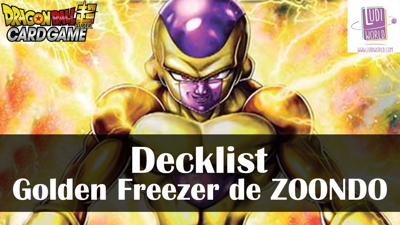 Deck Freezer de ZOONDO Vainqueur Tournoi Construit Meta BT01 - 7 AVril 2018