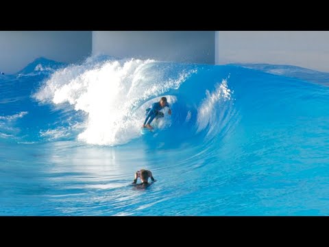 Testing NEW slab wave at Palm Springs Surf Club with NOBODY!!!
