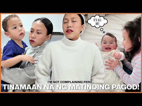 RAMDAM NA ANG PAGOD NG MUM OF 3 NA WALANG KATULONG! HAGARD, LUTANG AT LAHAT NA! ❤️ | rhazevlogs