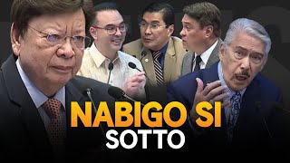 Senate rejects Sotto's bid to table Marcoleta's motion to dismiss VP Sara's impeachment case