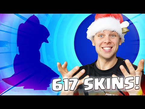 617 SKINS IN BRAWL STARS!!