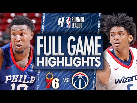 Philadelphia 76ers vs Washington Wizards - FULL Game Highlights | July 15, 2025 NBA Summer League