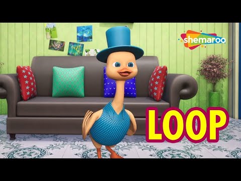 Goosey Goosey  [LOOP] Fun Nursery Rhyme for Children | @shemarookidsjunior