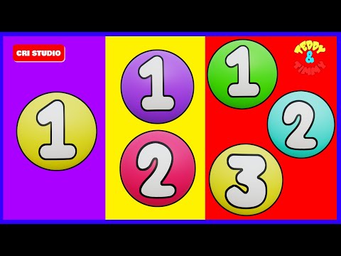 Number Song | 123 Numbers |  Number Names | 1 To 10 | Counting for Kids |  Learn to Count Video