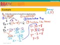 Solving Systems of Equations Algebraically