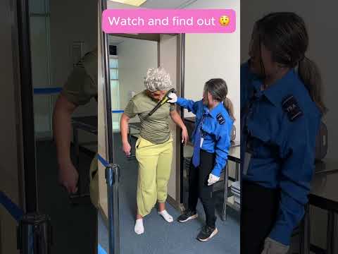 Woman Tries To Trick Airport Security! 😲