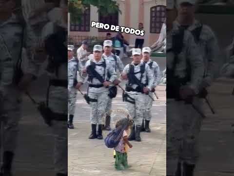 La increíble generosidad del ejército con dos niñas 👭❤️ #respeto #generosidad