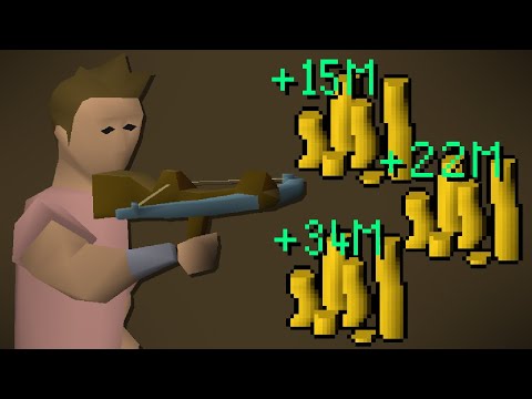 Can you get rich starting with a Rune Crossbow?