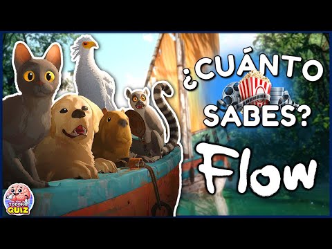 ¿Cuánto Sabes de "FLOW"? 🎬🐈‍⬛🐕 | Trivia/Test/Quiz