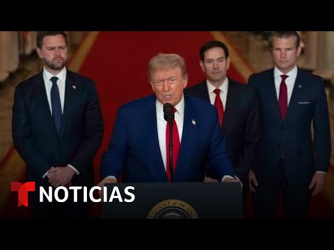 Trump habla a la naci贸n tras anunciar ataque de EE.UU. a sitios nucleares de Ir谩n