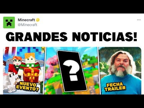 NUEVO EVENTO y CAPA FILTRADA!? INFO NUEVO TRAILER PELÍCULA de MINECRAFT