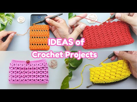 Incredible! Crochet Ideas with Different Crochet Stitches | ViVi Berry DIY