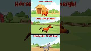 Neigh Hee Haw Grr Hum Animal Sounds Song for Kids #cocomomokidstv #animalsounds #nurseryrhymes