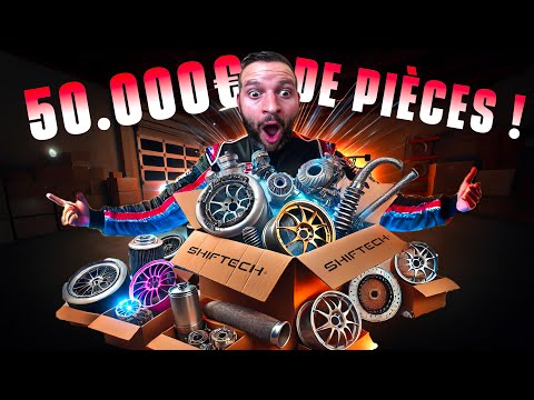 50.000€ DE PIÈCES POUR LE DRIFT !🔥💨