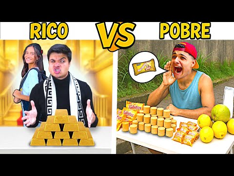 LOJINHA DE $10 OU RESTAURANTE DE $10.000 (Rico Vs Pobre Episódio 29)