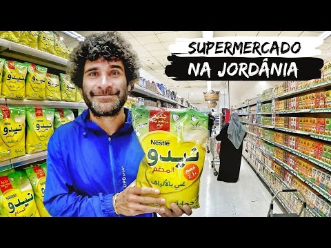 COMO É UM SUPERMERCADO NA JORDÂNIA