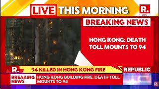 Hong Kong High-Rise Fire LIVE: Death Toll Rises To 94, Hundreds Still Missing